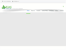 Tablet Screenshot of bjas.us